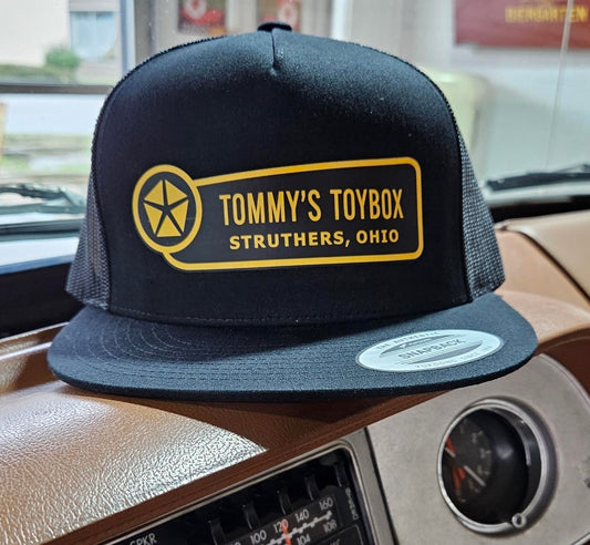 Tommy's Toybox Dealer Logo Trucker Hat Black/Gold