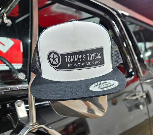 Tommy's Toybox Dealer Logo Trucker Hat White/Black